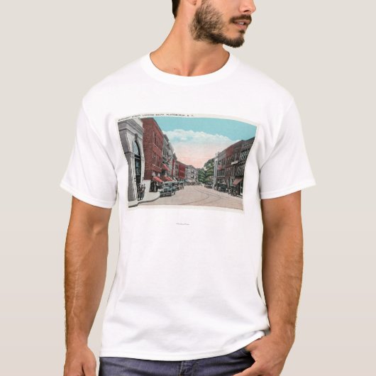 Zuidelijk Uitzicht van Margaret Street T-shirt (Voorkant)