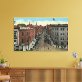 Zuidelijk Uitzicht van Union Square en Lissabon St Canvas Afdruk (Insitu (Woonkamer))