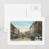 Zuidelijk Uitzicht van Wall Street Briefkaart (Voorkant / Achterkant)