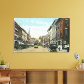 Zuidelijk Uitzicht van Wall Street Canvas Afdruk (Insitu (Woonkamer))