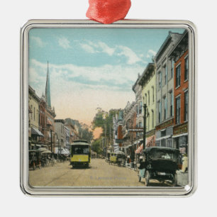 Zuidelijk Uitzicht van Wall Street Metalen Ornament