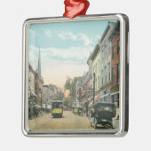 Zuidelijk Uitzicht van Wall Street Metalen Ornament (Links)