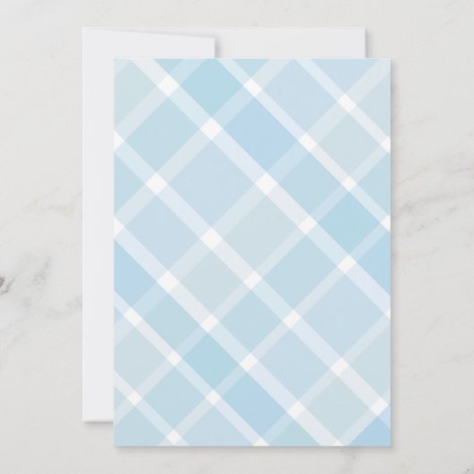 Zuidelijke baby jongen Bowtie Bash Uitnodiging (Achterkant)