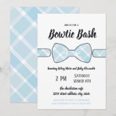 Zuidelijke baby jongen Bowtie Bash Uitnodiging (Voorkant / Achterkant)