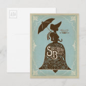 Zuidelijke Belle Briefkaart (Voorkant / Achterkant)