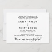 Zuidelijke Belle Calligrafie Kaart (Voorkant)