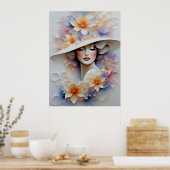 Zuidelijke Belle Poster (Keuken)