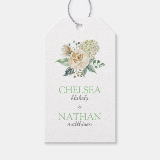 Zuidelijke Bloesems Cadeaulabel (Voorkant)