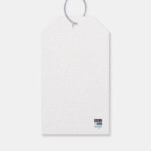 Zuidelijke Bloesems Cadeaulabel (Achterkant)