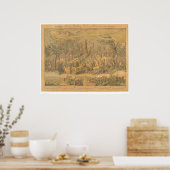 Zuidelijke CA. Citrus Fair, Chicago, IL. (0283A) Poster (Keuken)