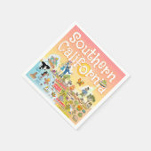 Zuidelijke Cal servetten (Hoek)