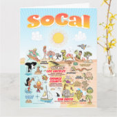 Zuidelijke Californische blanco Kaart (Gele Bloem)