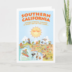 Zuidelijke Californische Kaart