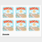 Zuidelijke Californische Sticker (Vel)