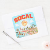 Zuidelijke Californische Sticker (Envelop)