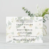 Zuidelijke Calligrafie | Formele bruiloft voor zwe Kaart (Staand voorkant)