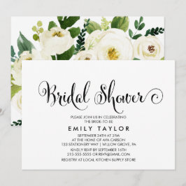 Zuidelijke Calligrafie | Vrijgezellenfeest Floral Kaart