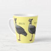 Zuidelijke cartoon latte mok (Linkerhoek)