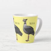 Zuidelijke cartoon latte mok (Rechterhoek)