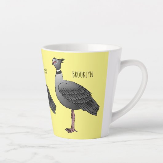Zuidelijke cartoon latte mok (Rechts)