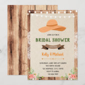 Zuidelijke charme douche party uitnodiging (Voorkant / Achterkant)