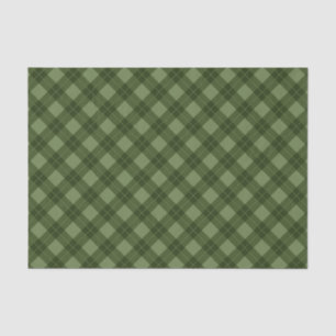 zuidelijke charme   Green Plaid Holiday Tissuepapier