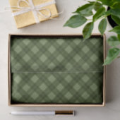 zuidelijke charme | Green Plaid Holiday Tissuepapier (Geschenk)