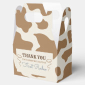 Zuidelijke Cowboy Birthday Party Bedankdoosjes (Geopend)