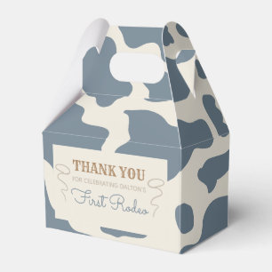 Zuidelijke Cowboy Birthday Party Favor Box Bedankdoosjes