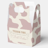 Zuidelijke Cowgirl Birthday Party Favor Box Bedankdoosjes (Geopend)