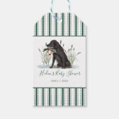 Zuidelijke Eendjacht Baby Shower Cadeaulabel (Voorkant)