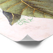 Zuidelijke Elegance  Botanische Magnolia Poster (Hoek)