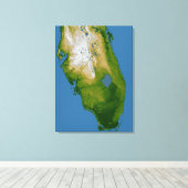 Zuidelijke Florida Canvas Afdruk (Insitu (Houten vloer))