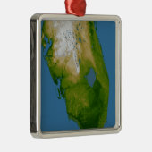 Zuidelijke Florida Metalen Ornament (Rechts)