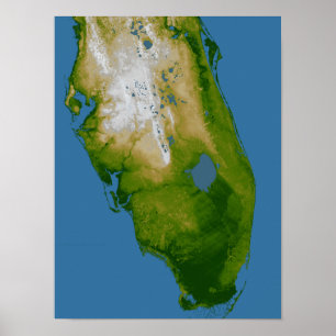 Zuidelijke Florida Poster