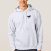 Zuidelijke FlyBy Hout Eend met Cattails Hoodie (Voorkant)