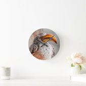 Zuidelijke Gele Hornbill Ronde Klok (Huis)