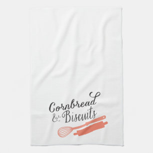 Zuidelijke Gezegden: Kornbrood en biscuits Theedoek