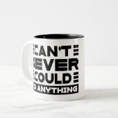 Zuidelijke Gezegden kunnen nooit Mok doen (Voorkant links)