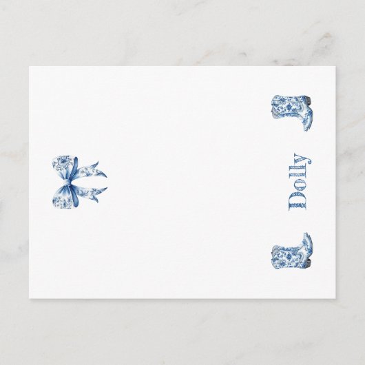 Zuidelijke Goede Laarzen Briefkaart (Voorkant)