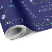 Zuidelijke Halfrond Sterrenbeeld Piscis Austrinus Cadeaupapier (Rol Hoek)