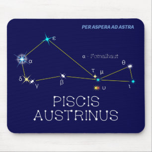 Zuidelijke Hemisphere Constellation Piscis Austrin Muismat
