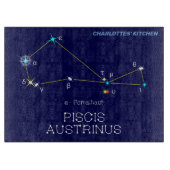 Zuidelijke Hemisphere Constellation Piscis Austrin Snijplank (Voorkant)