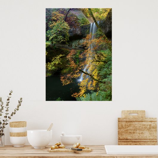 Zuidelijke Herfsten onderaan Poster (Keuken)