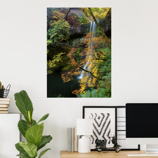 Zuidelijke Herfsten onderaan Poster (Thuiskantoor)