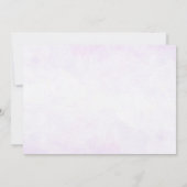 Zuidelijke Hydrangea Blooms Lente Bruiloft Douche Kaart (Achterkant)