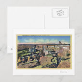 Zuidelijke Idaho - beroemd Sinking Boerderij in za Briefkaart (Voorkant / Achterkant)