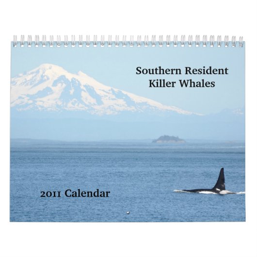 Zuidelijke inwoner van Killer Whales Kalender (Hoes)