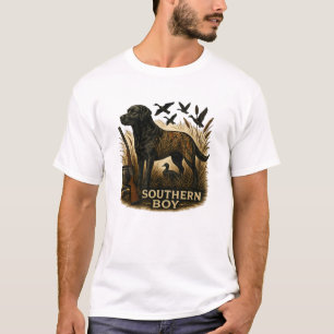 Zuidelijke jachthond camouflage t-shirt
