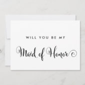 Zuidelijke kalligrafie... zal je mijn vriendin zij kaart (Voorkant)